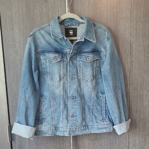 G-Star Raw Light Blue Washed Denim Jacket